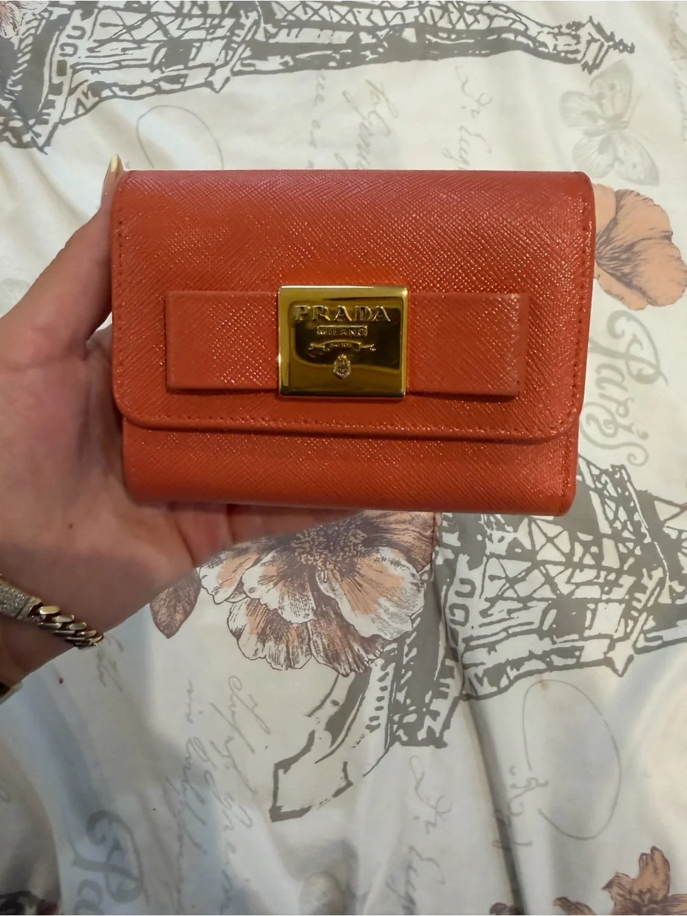 Prada saffiano leather